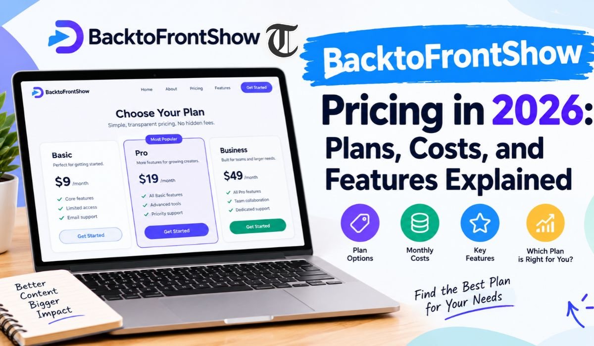 backtofrontshow pricing