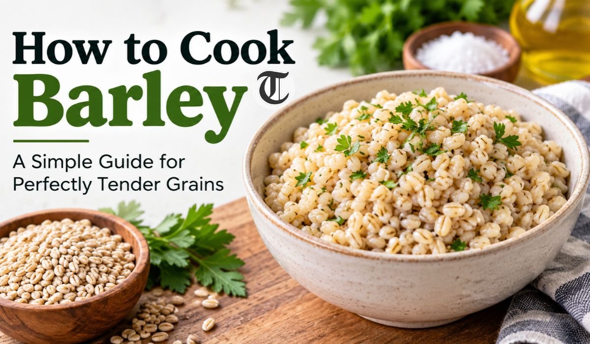 how to cook barley