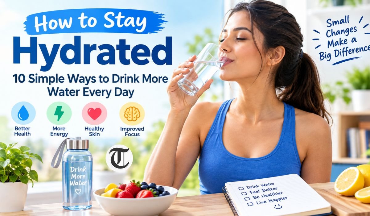 how to stay hydrated