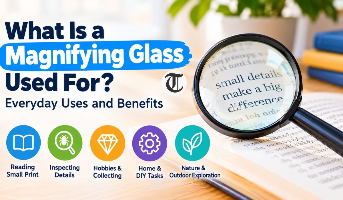 what is a magnifying glass used for