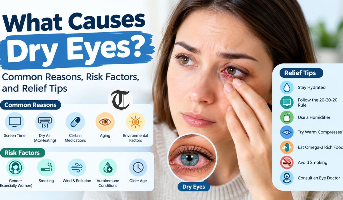 what causes dry eyes
